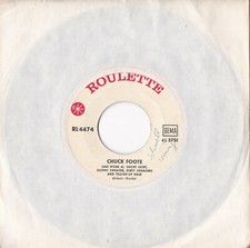 Chuck Foote ‎-(She Wore A) Short Skirt, Sloppy Sweater, Dirty...- 7" 45 Roulette