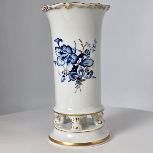 Meissen vase porzellan blumen - meissen,