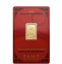 5 Gramm Goldbarren Pamp Lunar