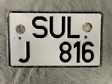 Altkreis-Kennzeichen SUL Ldk.Sulzbach-Rosenberg 34x20cm guter Zustand 