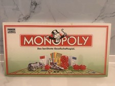 Monopoly 1992 Parker lange DM Version Vollständig