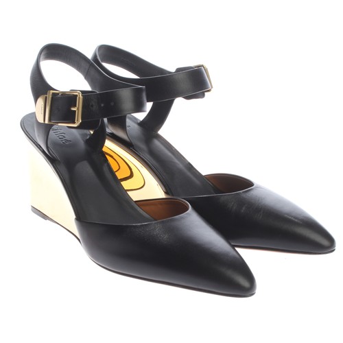 Wedges chloé schwarz eur - schwarz,
