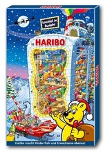 HARIBO Adventskalender 2025 mit 24 Mini-Tüten (300g) | Gummibärchen, Fruchtgummi