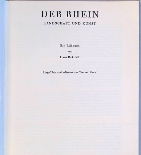 Der rhein landschaft und - landschaft,
