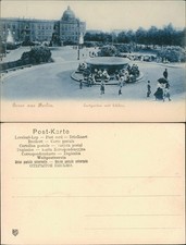 Ansichtskarte Mitte-Berlin Lustgarten mit Schloss 1900