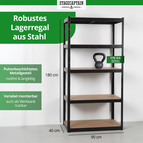 Set werkstatt regal - 2x,