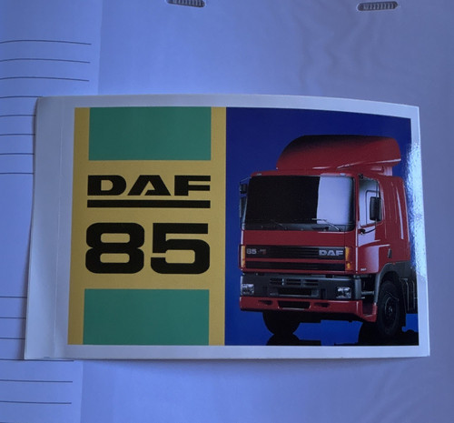 Daf werbeaufkleber sticker - werbeaufkleber,