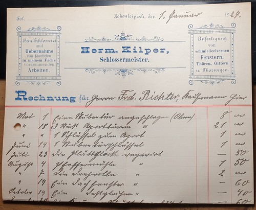 Hohenleipisch 1927 herm - -,