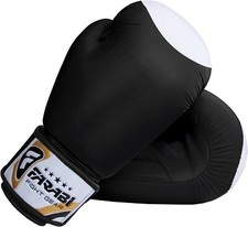 Farabi Raw Genuine Leather Boxing MMA Muay Thai Kickboxing Punching Training Sp