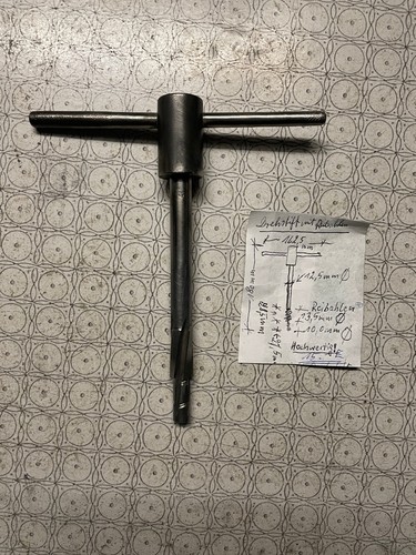 Drehstift mit reibahlen - reibahlen,