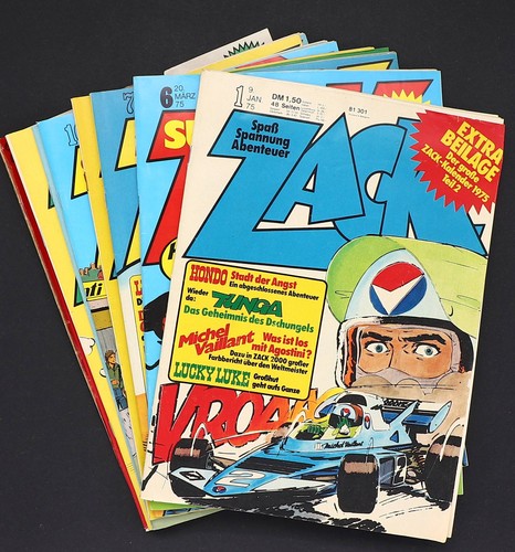 Zack comic magazin jahrgang - magazin,