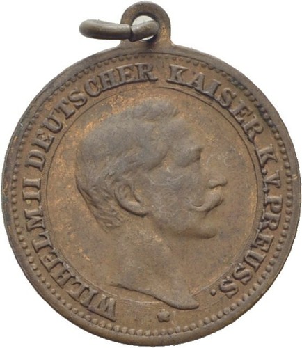 Medaille preussen wilhelm - medaille, ii