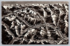 Switzerland Postcard Relief