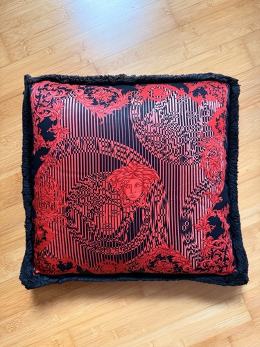Versace kissen rot - kissen, schwarz