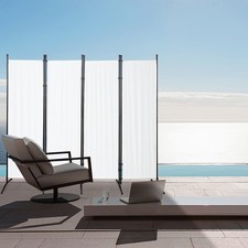 Paravent Mobiler Sichtschutz Balkon Garten Faltbar Raumteiler Trennwand Outdoor