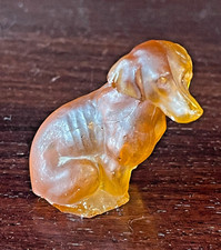 Glasfigur  Hund Dackel