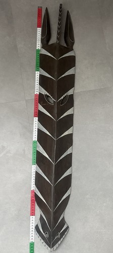 Große holzmaske wandmaske - große,