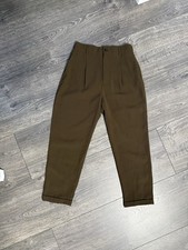 Zara Farbe Khaki Hose Gr. S -