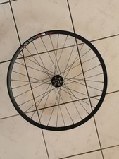 MTB Vorderrad 26" Novatec Nabe Felge FRM 388 559 x 19 mm schwarz,  rote Nippel