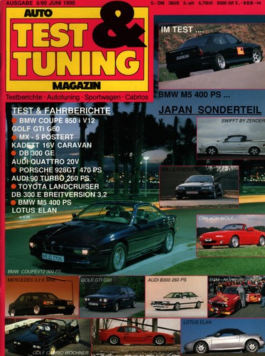 Zeitschrift auto test - auto,