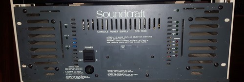 Soundcraft cps 1000 power - 1000,