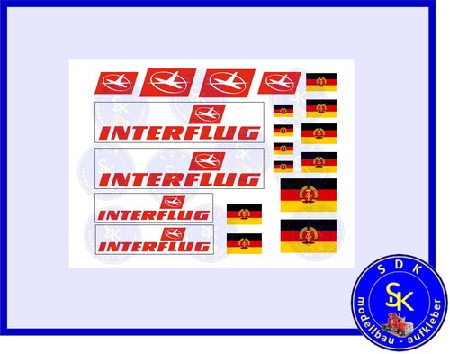 Interflug ddr flagge fahne - flagge,