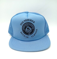 Vintage Snapback 80/90er Deadstock Kettcar Turnier Zweibrücken Teilnehmer blau