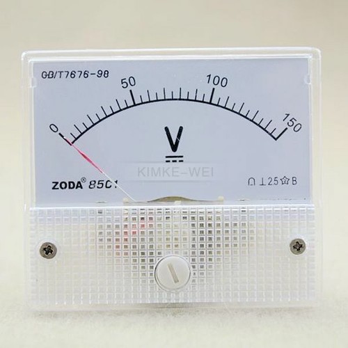 150v voltmeter analog - dc,