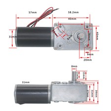 Schneckengetriebe motor - schneckengetriebe,