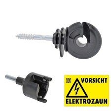 500x Ringisolator Weidezaun