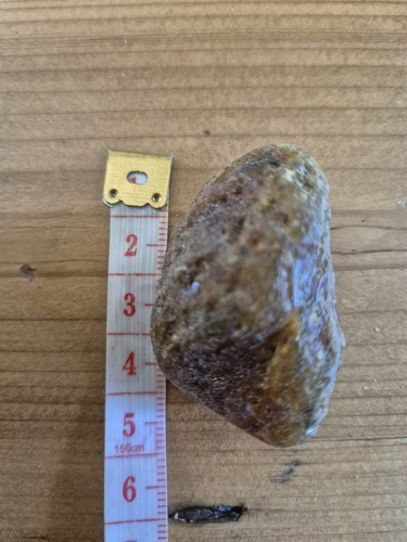 Stück natur bernstein - ,