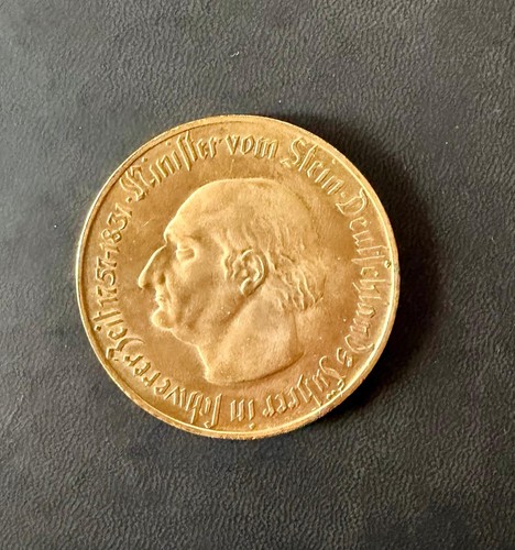 Alte kupfermünze notgeld 5 - /,
