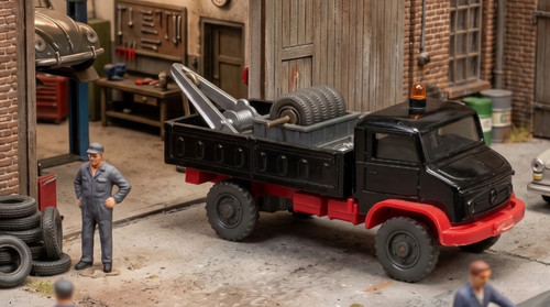 Wiking unimog werkstattwagen - wiking,