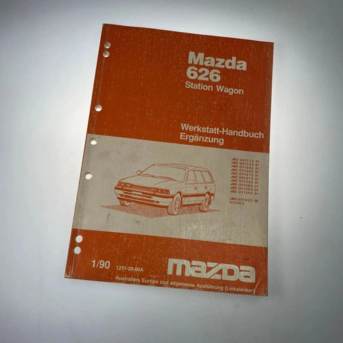 Werkstatthandbuch mazda 626 - mazda,