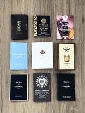 9x Luxus Parfüm Proben Eau de Toilette Parfum für Adventskalender Herren NEU