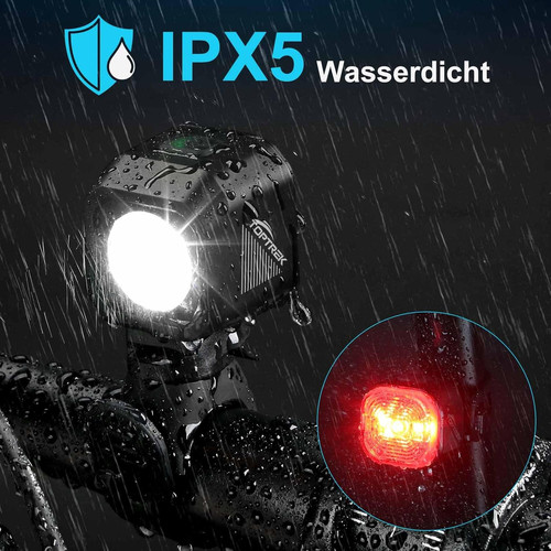 Fahrradlicht set stvzo usb - set,,