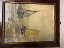 Bild mit Rahmen , Segelschiff