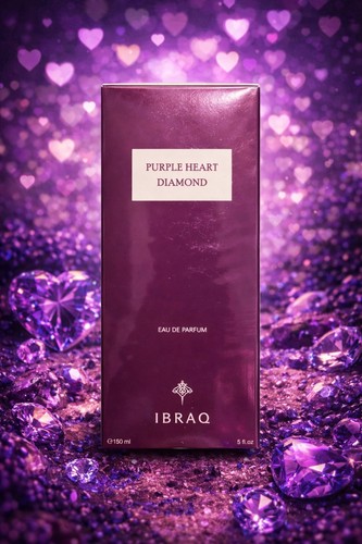 Purple heart diamond ibraq - purple,