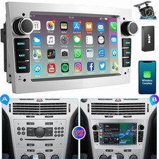 DAB+ 2+64G Android 14 Für Opel Astra H Corsa C D Meriva Zafira A B Autoradio KAM