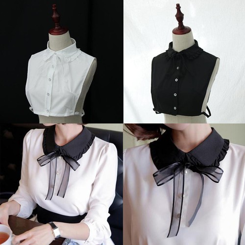 Damen chiffon fake halb - fake,