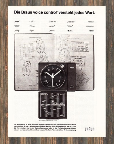 Braun voice control - , reklame
