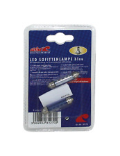 LED Sofittenlampe blau, 4LED, Sockel SV 8.5 - 10x44mm, 2 Stk im Blister