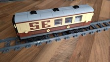 LEGO® MOC Speisewagen für 10194 Smaragd Express I Emerald Night Waggon Wagon