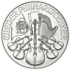 PLATIN MÜNZE - ÖSTERREICH PHILHARMONIKER -PLATINBARREN -ANLAGE WIE GOLD & SILBER