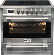 Kaiser Avantgarde Pro Standherd Induktionskochfeld 90 cm 115L Range Coocker