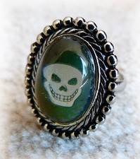 Stimmungsring totenkopf neu - stimmungsring,