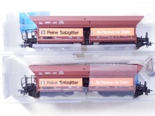»ROCO 76045 H0 DC · 2X SELBSTENTLADEWAGEN "PEINE SALZGITTER"  · OVP« 