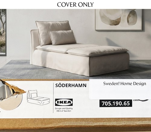 Ikea soderhamn chaise - chaise, cover