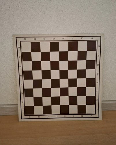 Schachbrett aus kunststoff - schachbrett, mit