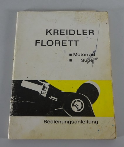 Betriebsanleitung kreidler - betriebsanleitung,